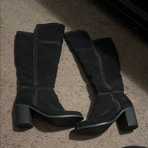 Target Black Heeled Boots